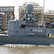 FGS German Patrol Boat OZELOT passes HMS President London