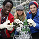 Blue Peter Presenters Try Ice Sculpting