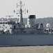 HMS BROCKLESBY  Hunt Class Minehunter