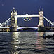 Tower Bridge Olympic Rings London 2012