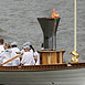 Olympic Flame Arrives on Gloriana