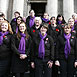 Military Wives Choir Perform on the steps of St Paul's Cathedral