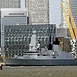 HMS DEFENDER passes Canary Wharf London