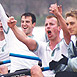 Cambridge Win 2001 Boat Race