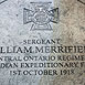 Victoria Cross Stone Sg't  William Merrifield VC  2