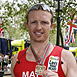 Matt Dawson  finishes his first marathon 2007