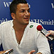 Peter Andre being interviewed