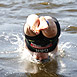 London Triathlon  SWIM  Jodie Swallow GBR